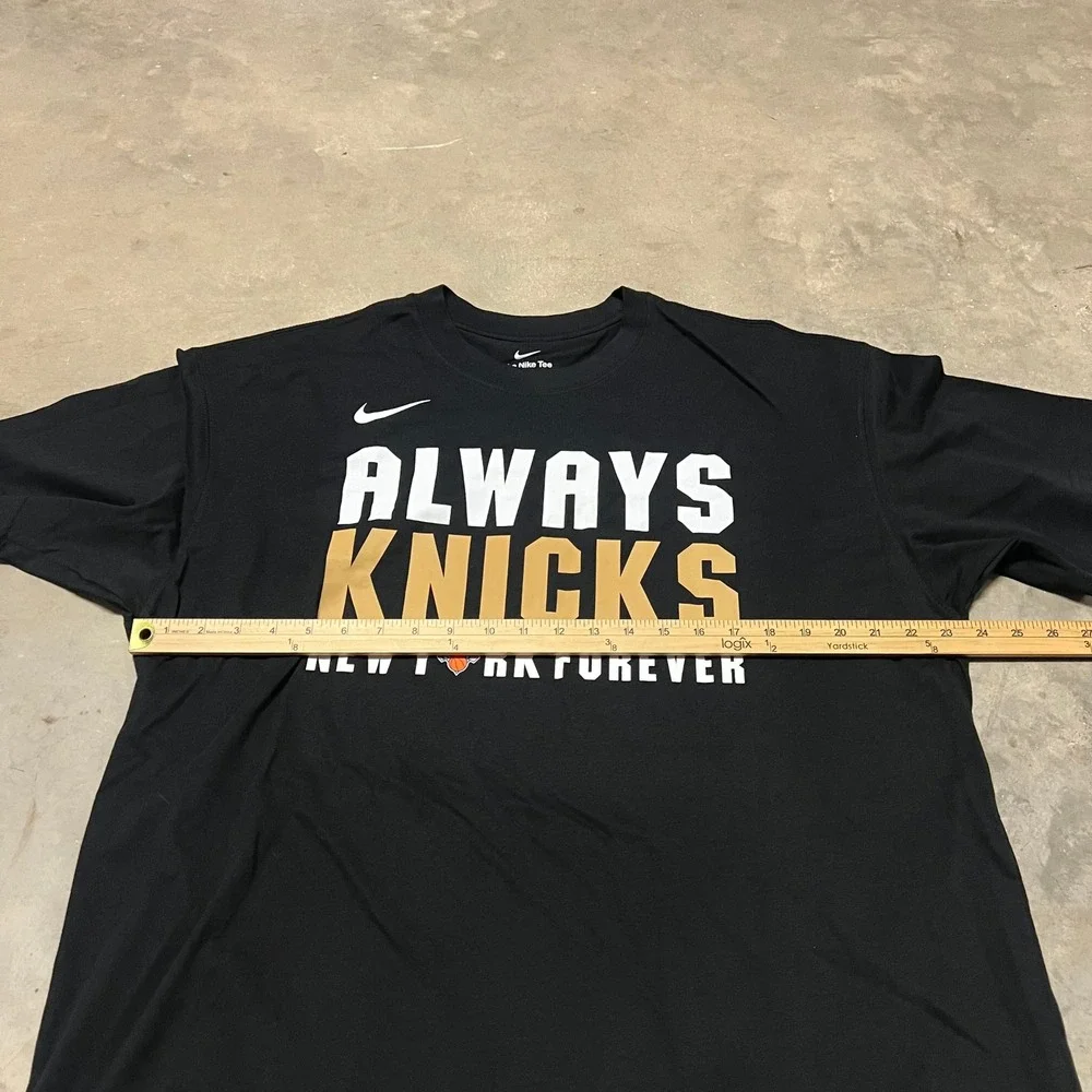 Nike New York Knicks NBA Finals 2026 Always Knicks T-Shirt Black XL IM4873-010